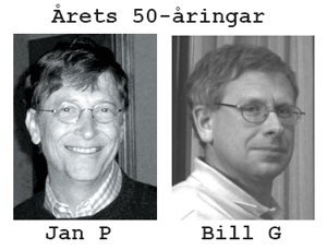 Bill Gates and Jan Palmquist