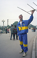 Leif Zettervall at Arlanda