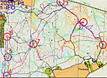 Bansträckning Tillberga