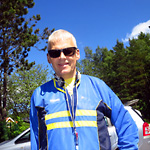 Hans före start