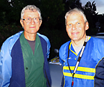 Peter och Hans innan start