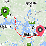 Bilresa till Huddinge