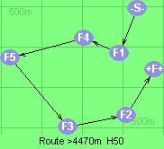 Route >4470m  H50