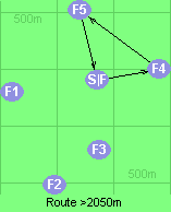 Route >2050m