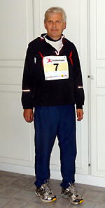 Hans före loppet