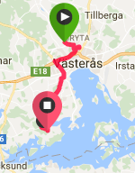 Västerås till Vikhus