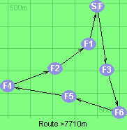 Route >7710m