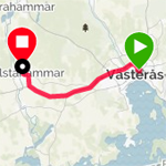 Västerås till Hallstahammar