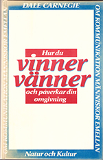 Framsidan av bok.