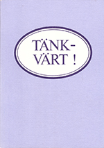 Framsidan av bok.