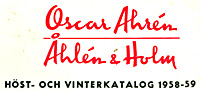 Åhlen & Holm 1958