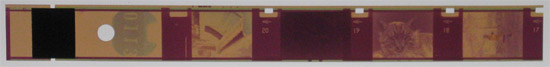 Film strip, 126 Instamatic