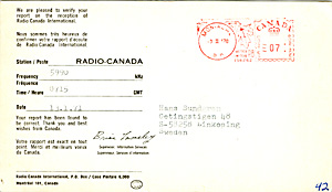 QSL card back