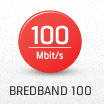 Bredband 100 logo