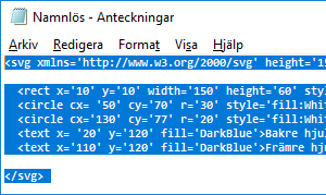 SVG-kod